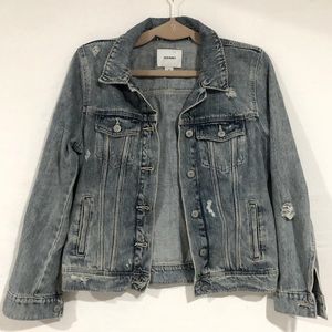 Distressed Jean Jacket